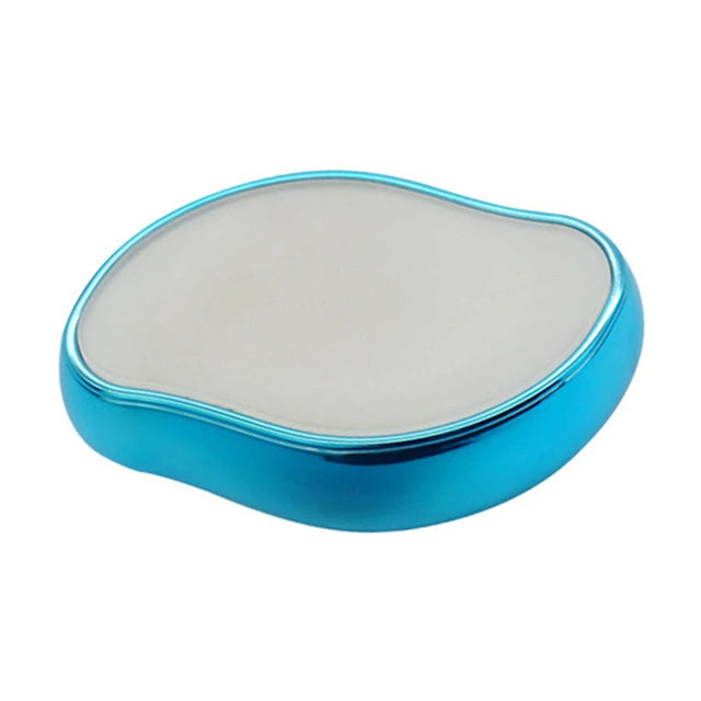 Crystal Epil Hair Removal Eraser Painless Safe Reusable Easy Clean Depilation Tool Physical Glass Hair Remov Body Beauty Eraser Oasis Select Light Blue