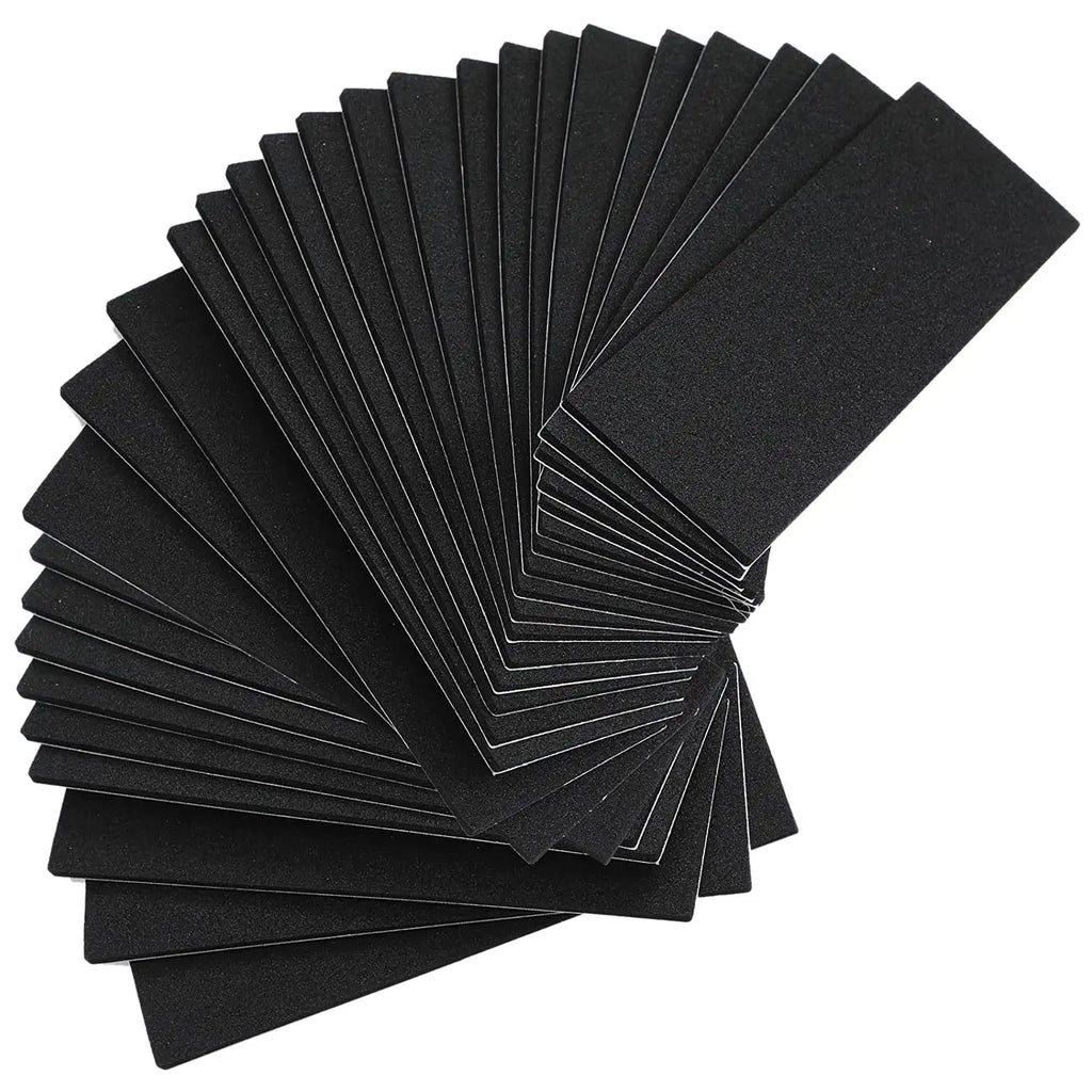 24 Pieces Fingerboard Foam Grip Tape Adhesive Foam Tape Black Non Slip Foam Grip Tape for Mini Fingerboards Oasis Select as shown