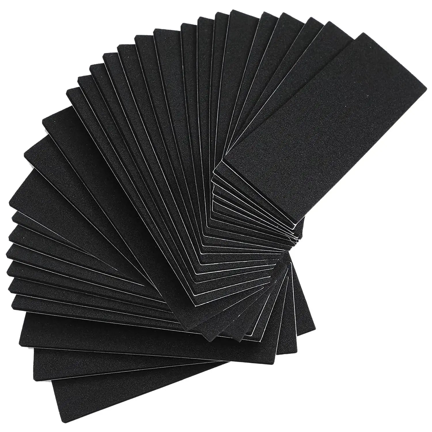 24 Pieces Fingerboard Foam Grip Tape Adhesive Foam Tape Black Non Slip Foam Grip Tape for Mini Fingerboards Oasis Select as shown