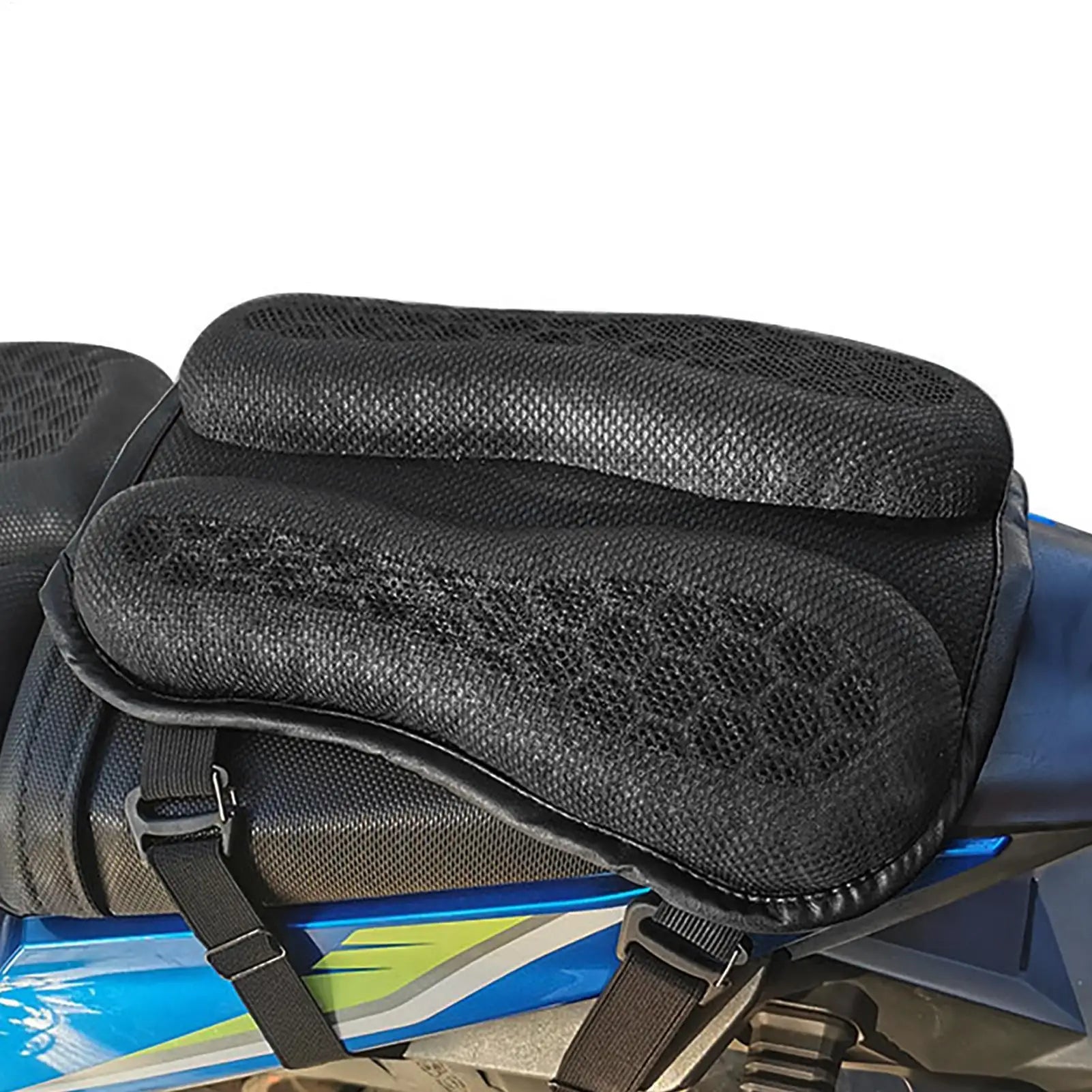 Motorcycle Gel Seat Cushion 3D Honeycomb Structure Shock Breathable Motorcycle Gel Seat Pad Gel Foldable Cushion For Seat Oasis Select