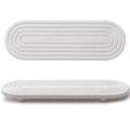 Diatom Mud Sink Tray – Quick-Dry Non-Slip Draining Board Sink Draining Tray Oasis Select White