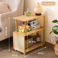 Movable pulley modern simple coffee table household storage side cabinet new sofa side table Oasis Select Primary 45 long
