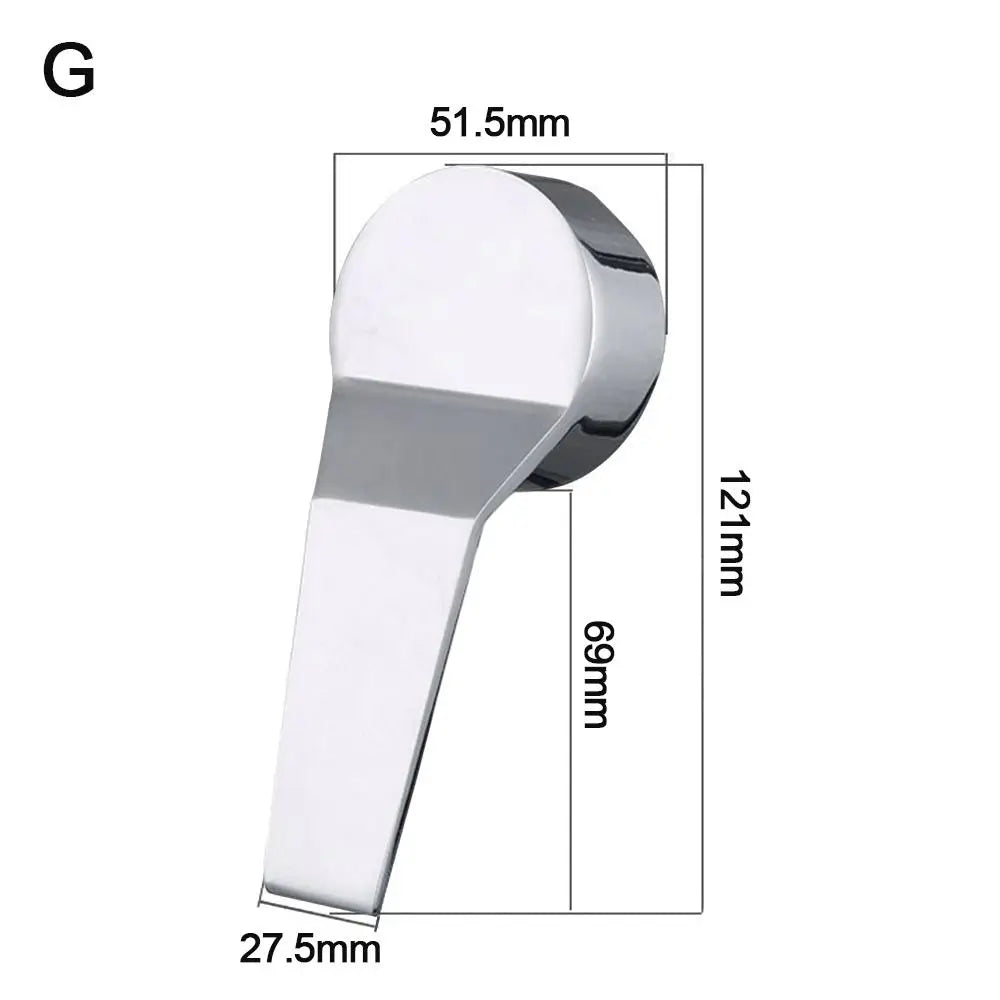 Chrome Plated Faucet Handle Metal 35mm/40mm Taps Switch Handle Hot Cold Faucet Mixer Tap Replacement Cover Kitchen Bathroom Oasis Select G