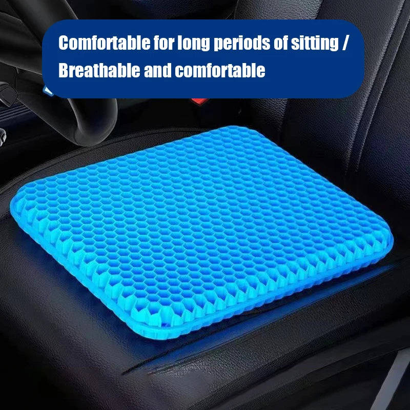 Gel Seat Cushion Breathable Cooling Pad For Summer Car Seat Soft Cooling Pad Office And Home Stool Oasis Select