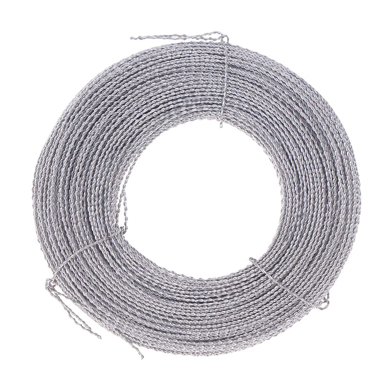 40M/Roll Electric Meter Lead Seal Buckle Set Widely Used Iron Thread Sealing Lead Sealing Wire Two Shares Oasis Select