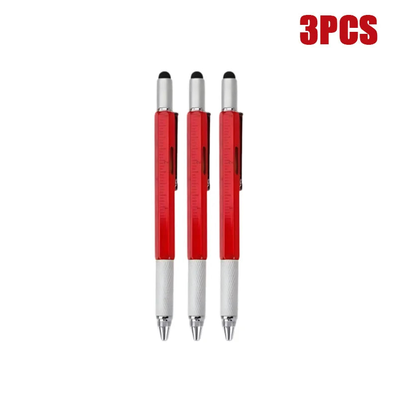 7-in-1 Stylus Pen | Screwdriver, Ruler, Level & Ballpoint