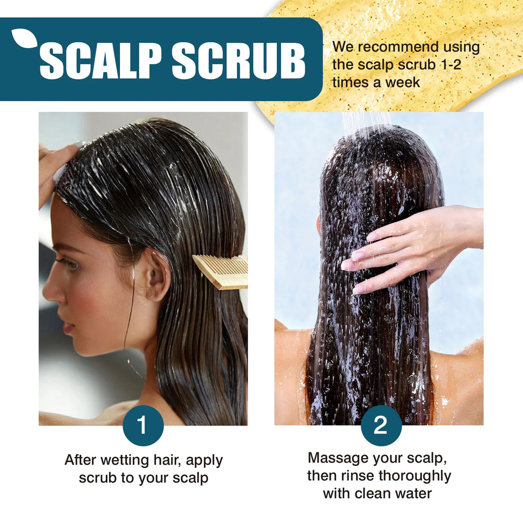 Lanemay Scalp Scrub – Exfoliating Scalp Cleanser 200g