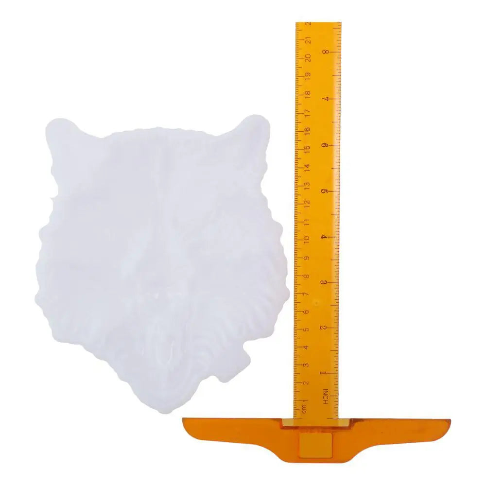 1PC Wolf Head Resin Mould 3D Silicone Mould Epoxy Resin Casting Mould for DIY Craft Making Home Desktop Decoration Oasis Select