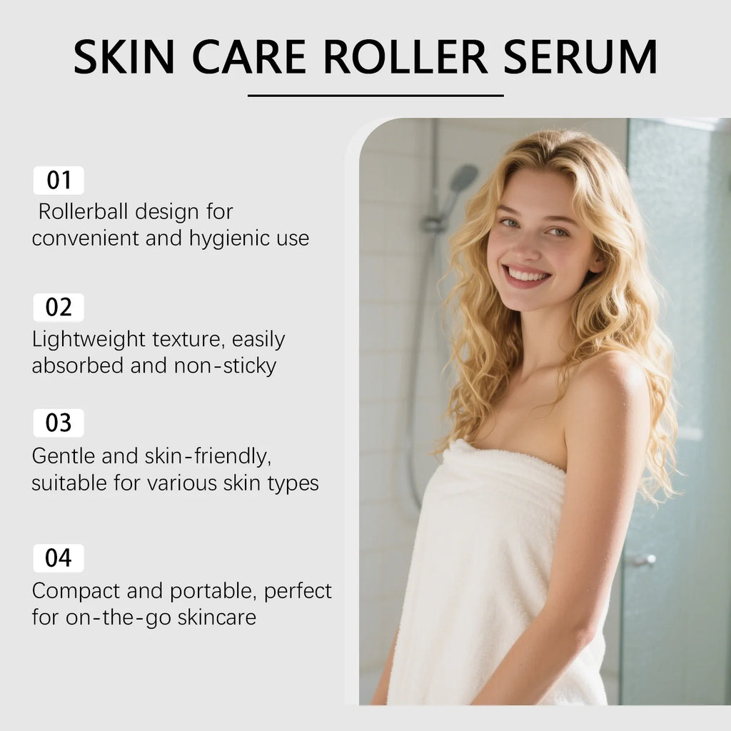 2026 Hot Organic Castor Oil Roller Serum 100% Pure Natural Hair Growth Eyelash Eyebrow Nourish Skin Massage Essential Oil Oasis Select