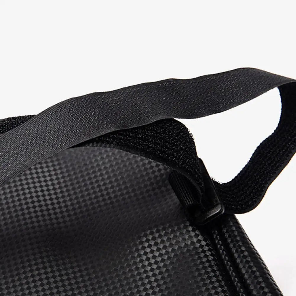 Black Bike Pannier Bag 6L Capacity Backseat Bag Dimensions Convenient Access Quick Release Fixing System For Bicycle Oasis Select