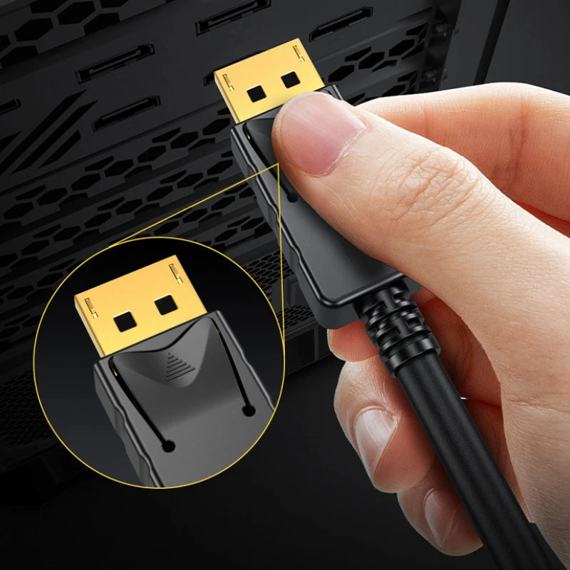 DisplayPort DP to DVI Adapter Connecto Cable Conversion Line 1.8M FHD 1920*1080P For Desktop Laptop PC TV Monitor Projector Oasis Select