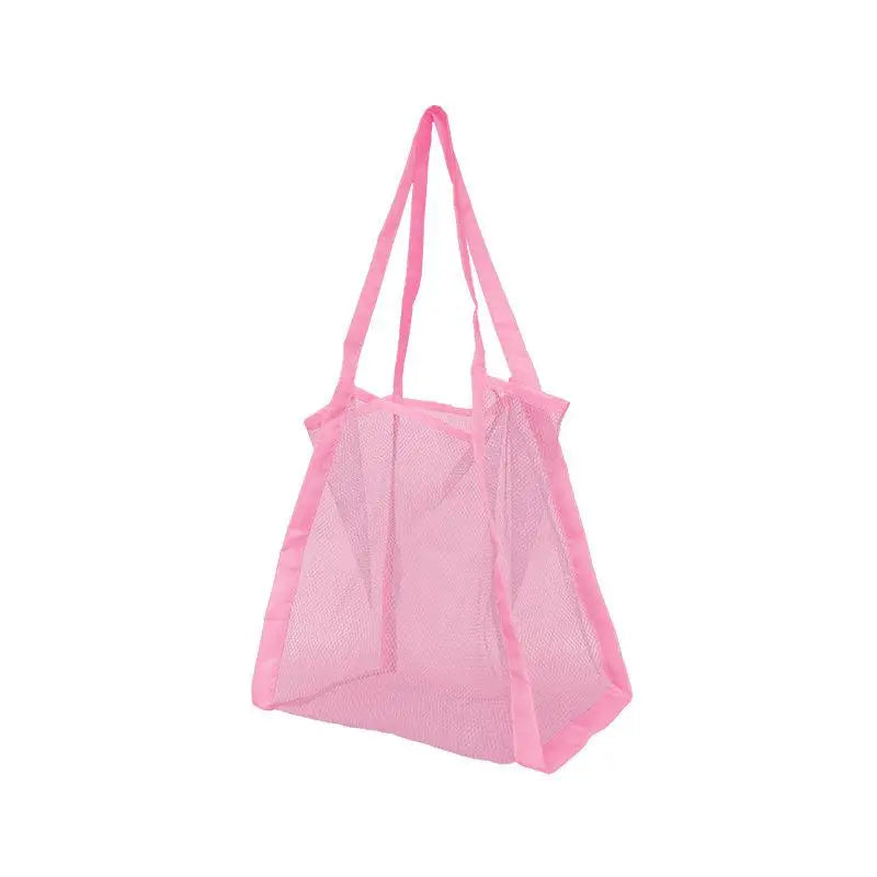 Large Mesh Tote Bag – Beach, Toys, Towels & Organizer