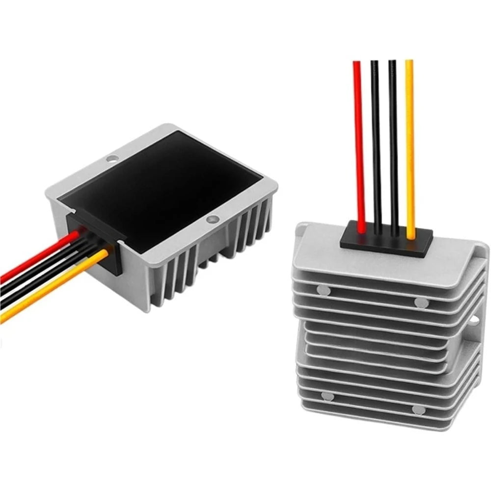 Boost Converters 12V to 28V Step Up Power Supply 10-27V to 28V 5A 10A 12A Voltage Regulator Stabilizer Module(12A Aluminum L) Oasis Select