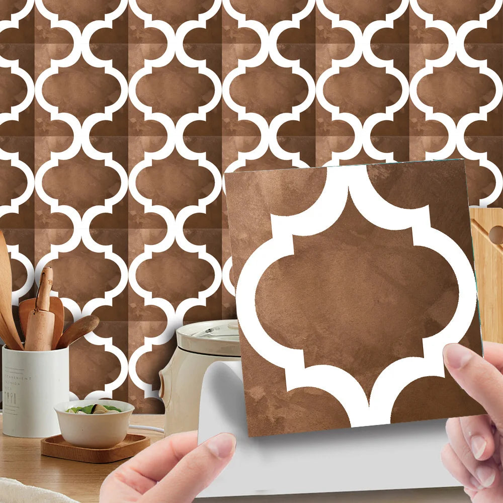 Mosaic tile paste self-adhesive DIY removable decorative pvc wall paste wall decoration Oasis Select MSC164 20cm x 20cm-10pcs