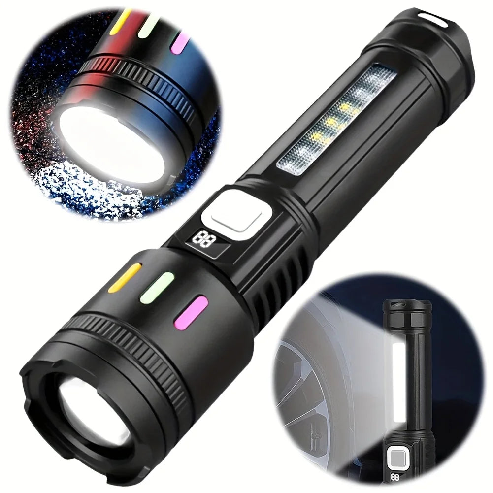 POCKETMAN 3800 Lumen Rechargeable Flashlight | 5 Modes USB-C