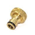 3/4" Brass Quick Connector Garden Hose Faucet Adapter
