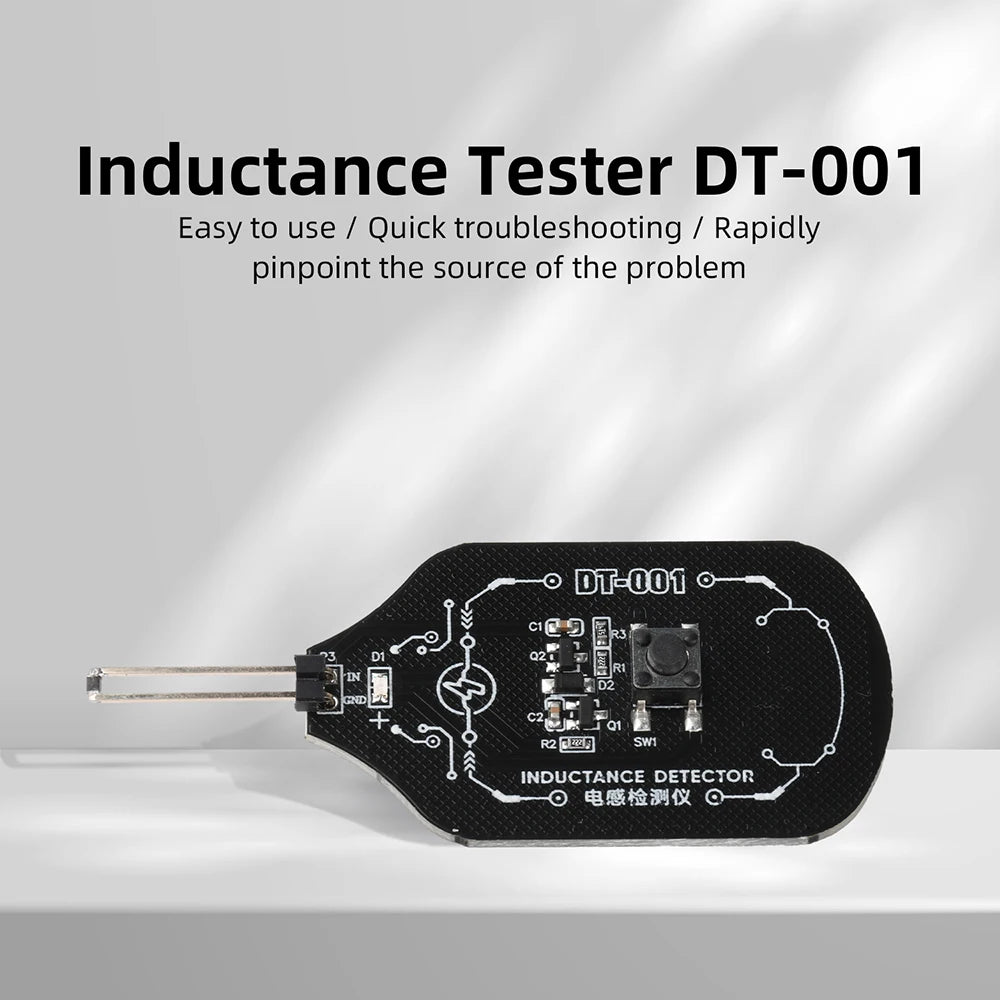 Inductance Tester DT-001 for PCB Repair with Electromagnetic Induction Technology Quick Fault Detection Tool Oasis Select