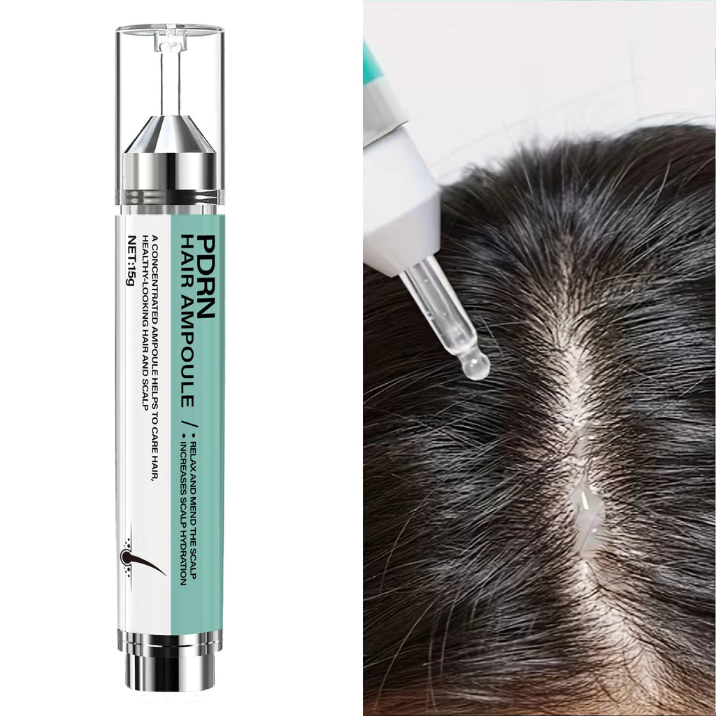 Hair Ampoule with Keratin & Biotin, Deeply Moisturizes & Repairs Hair, Increases Scalp Hydration for Healthy-Looking Hair. Oasis Select