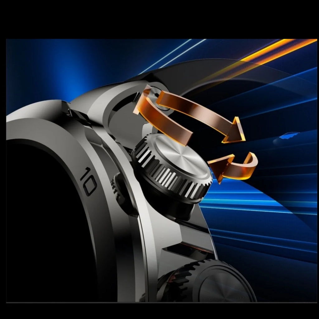 GOLDENSPIKE H19 4G Android Smartwatch 1.95" AMOLED GPS 8GB+128GB