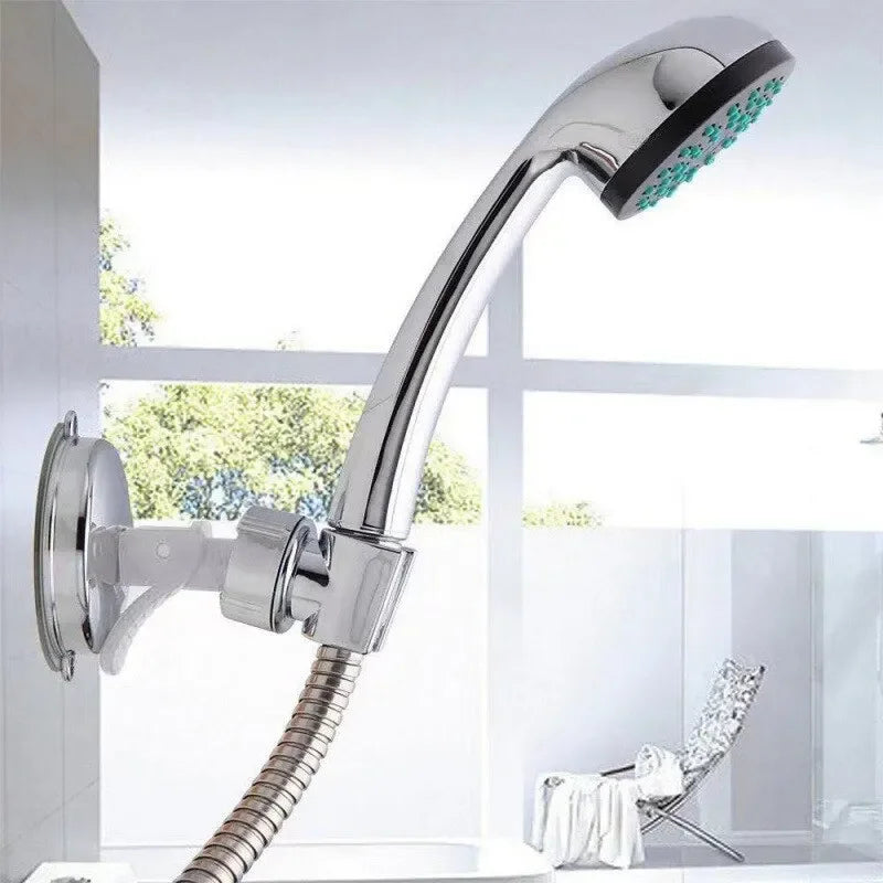 Adjustable Shower Rack Suction Cup Type Lotus Canopy Bracket Handheld Shower Head Bathroom Nozzle Fixed Base Oasis Select