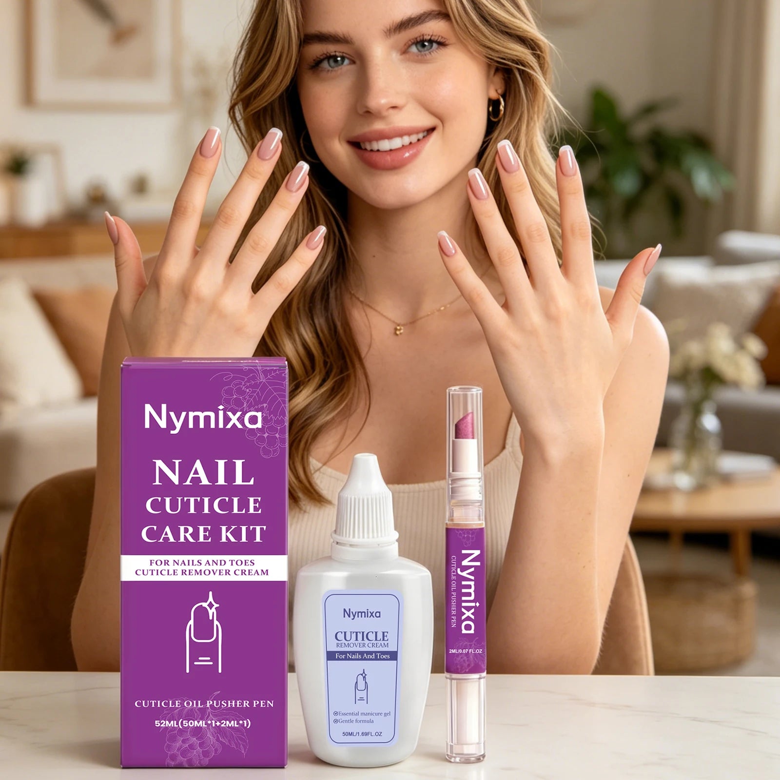 Cuticle Care Kit With Nutritious Oil Pen Nail Strengthener Deep Nourish Repair Damaged Cuticles Enhance Nail Wellness Care Set Oasis Select