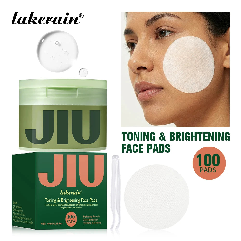 Toning & Brightening Face Pads Deep Moisturizing Tighten Enhance Radiance Soothing Sensitive Skin Circular Skincare Cotton Pad Oasis Select Skincare Cotton Pad
