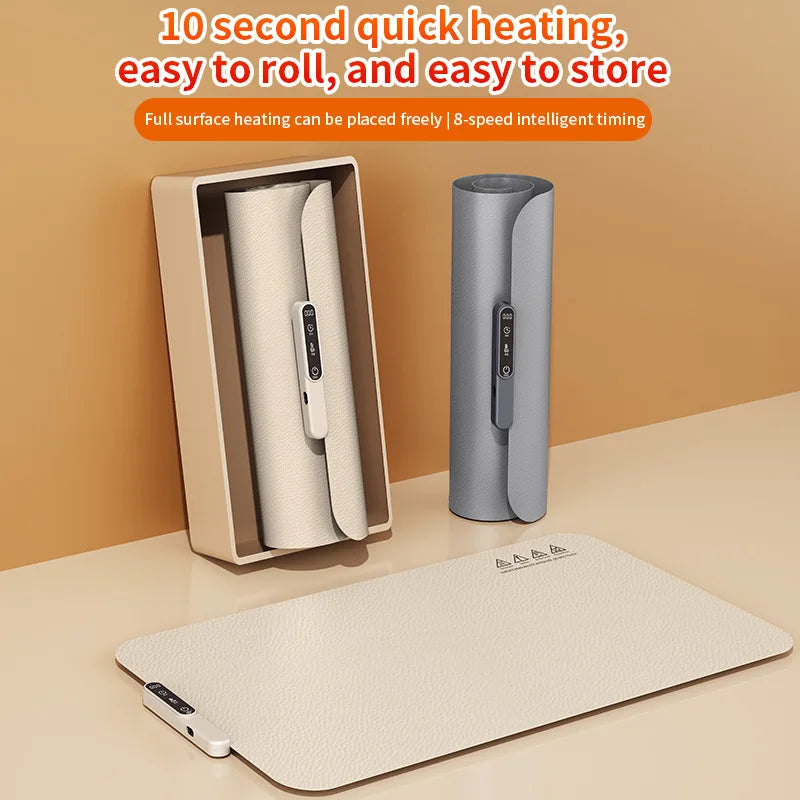 Silicone Heated Chopping Board – Foldable Warm Cutting Mat
