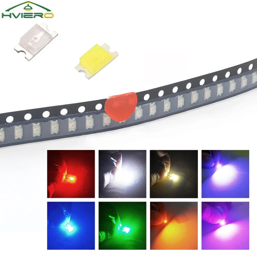 10PCS 1206 SMD LED Chip Beads – Multi-Color Super Bright Diodes SMD LED Chip Beads Oasis Select