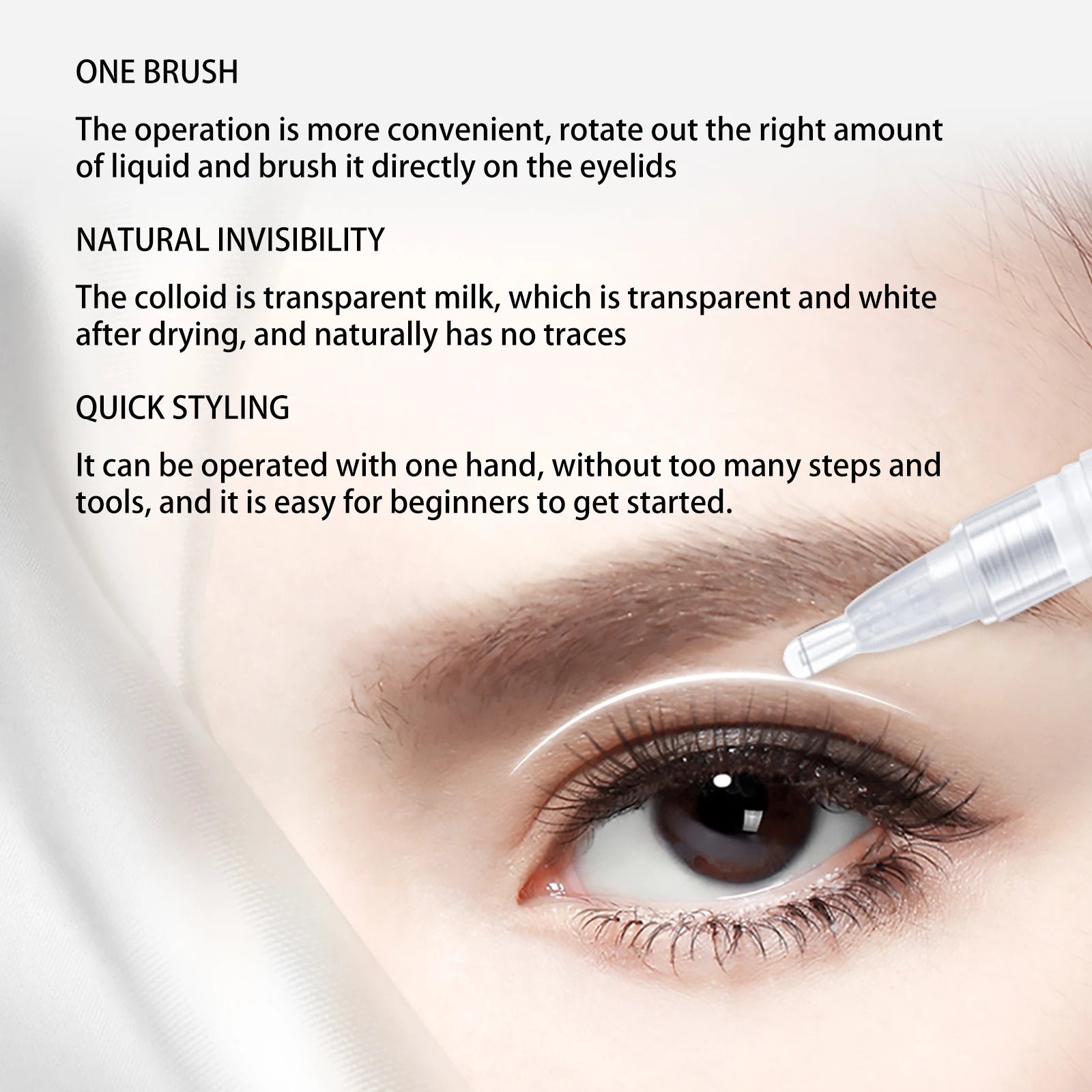 West Month Double Eyelid Setting Cream – Waterproof & Natural Eyelid Setting Cream Oasis Select