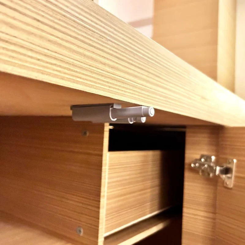 5/10PCS Damper Buffers Kitchen Cabinet Catches Door Stop Drawer Soft Quiet Close with Invisible Handle Home Furniture Hardware Oasis Select