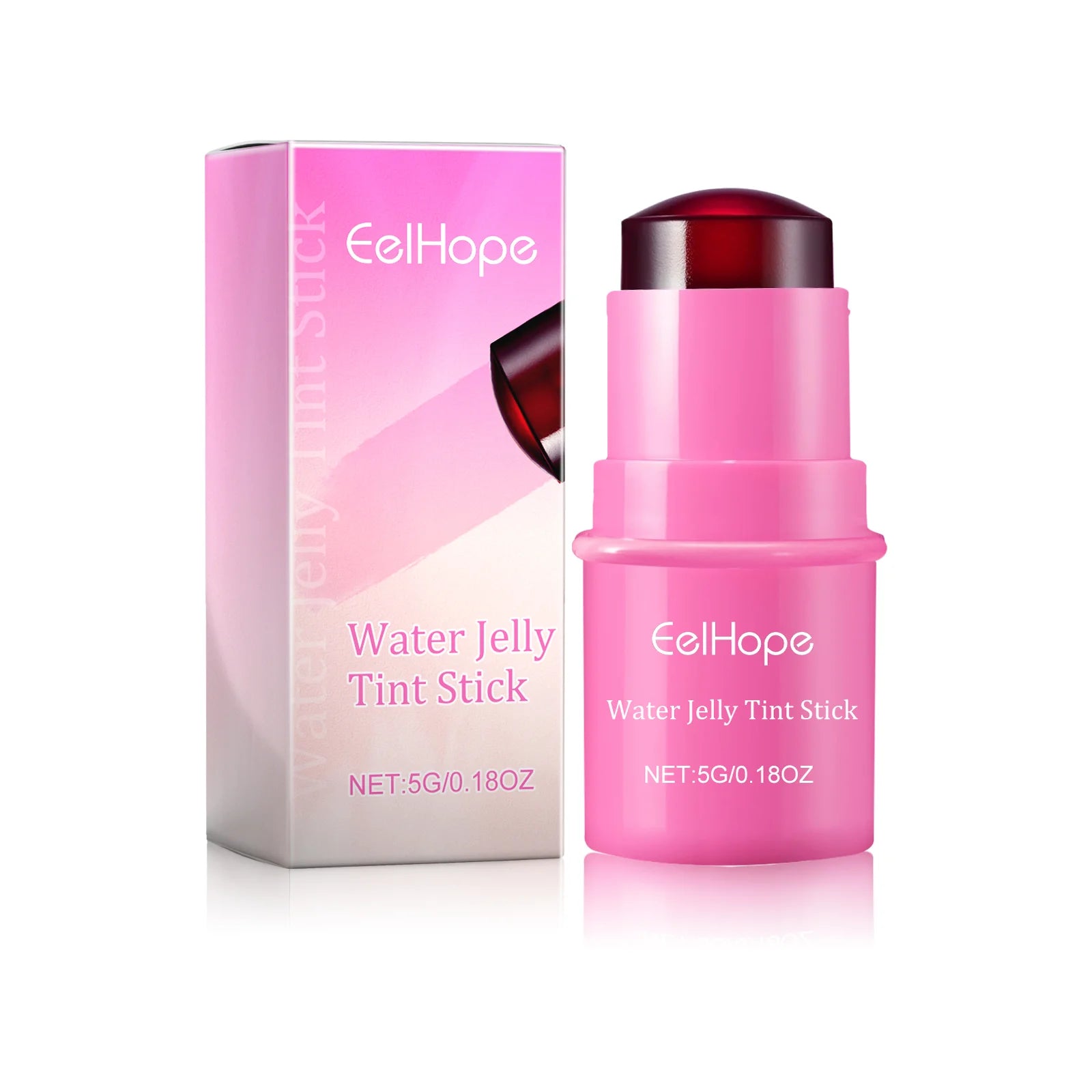 Eelhope 3-in-1 Milk Jelly Tint Blush & Lip Stick | Matte Finish Blush & Lip Tint Stick Oasis Select D Rose Pink