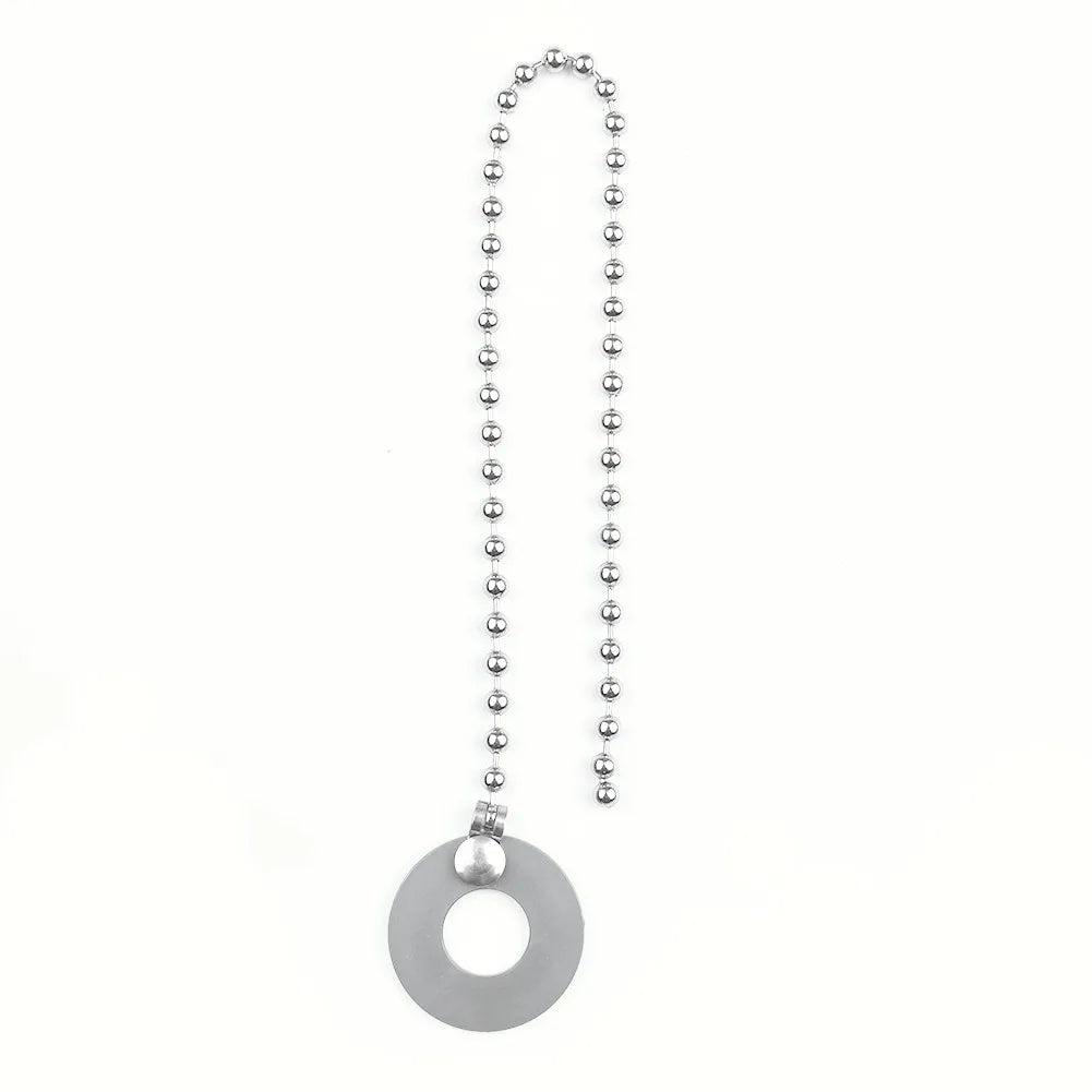 Aluminium Alloy Cymbal Sizzler Extension Chain Sizzler 1pc 29 X 3.1cm Cymbal Extension Chain For Drum Jazz Drums Oasis Select Silver