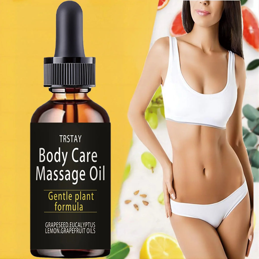 Anti-Cellulite Massage Oil COLLAGEN+STEM CELL INFUSED burning fat, firming the whole body, reducing abdominal weight loss, Oasis Select 5ML