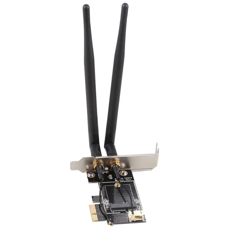 PCIE WiFi Card Adapter Wireless Network Card M2 NGFF Bluetooth Converter for Desktop Wi-Fi 8260 8265NGW AX200 9260 7265 Oasis Select