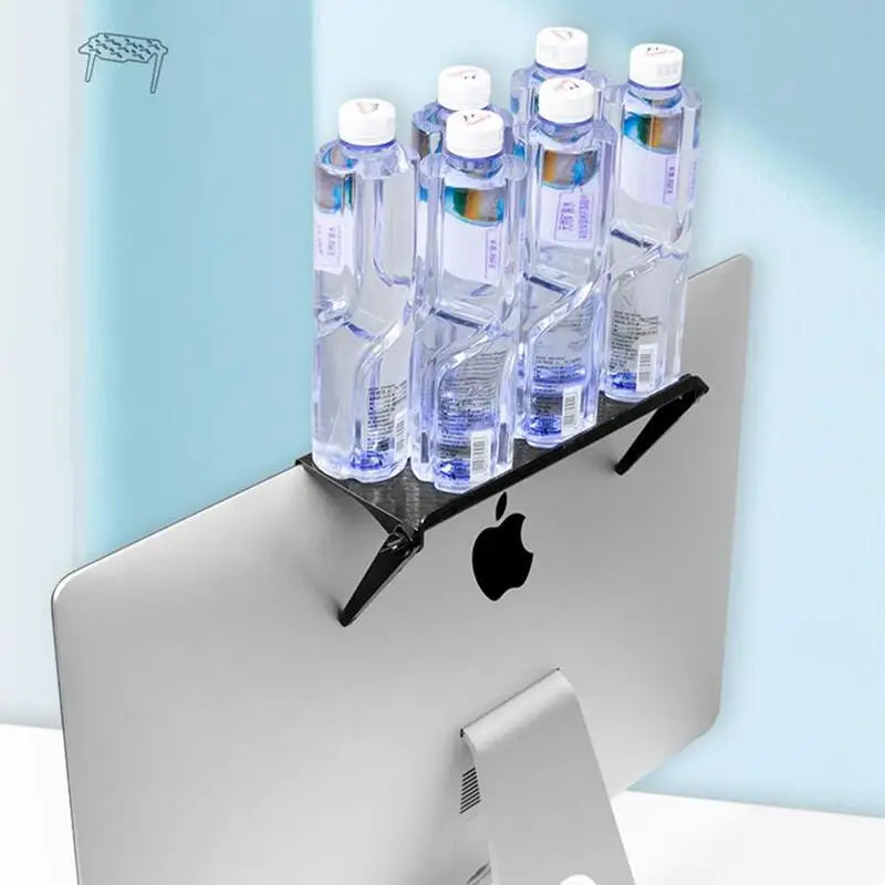 Storage Shelves For Television TV LCD Monitors Support Home Appliance Shelf Rangement Organisation Gadgets Desk Wall Organizer Oasis Select