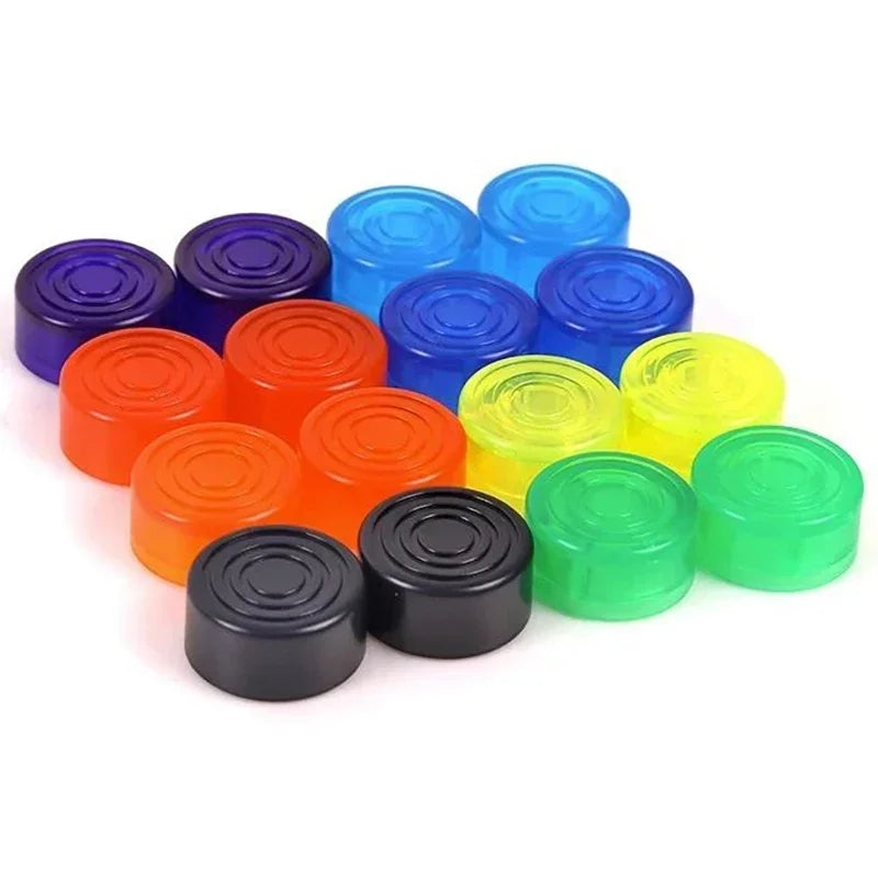 1PCS Footswitch Topper Guitar Pedal Topper Multi Color Pedal Button Caps Guitar Pedal Stomp Knobs For Pedal Board Oasis Select