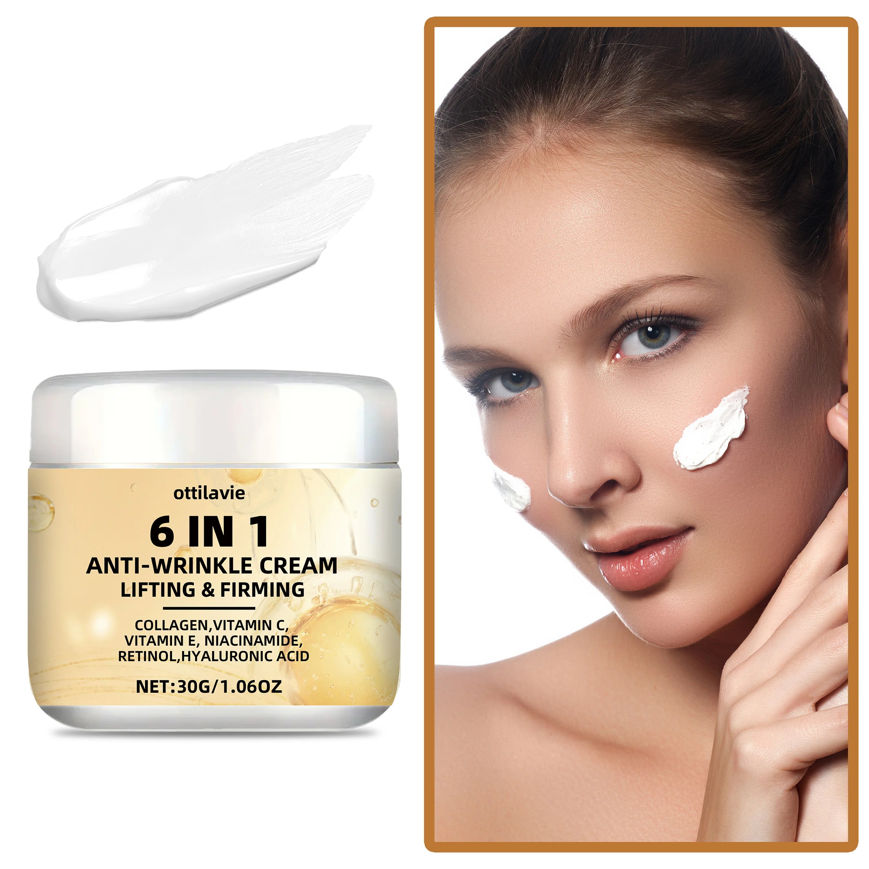 Ottilavie 6-in-1 Firming Cream – Moisturize & Smooth All Skin Facial Firming Cream Oasis Select