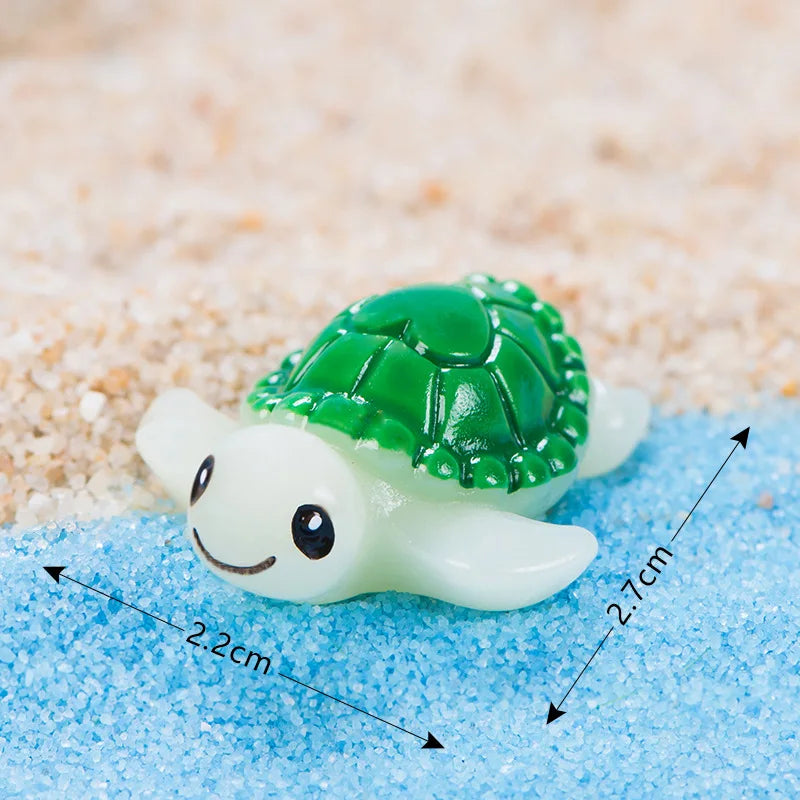 Mini Ocean Resin Animals Tiny Sea Figurines Marine Miniature Aquarium