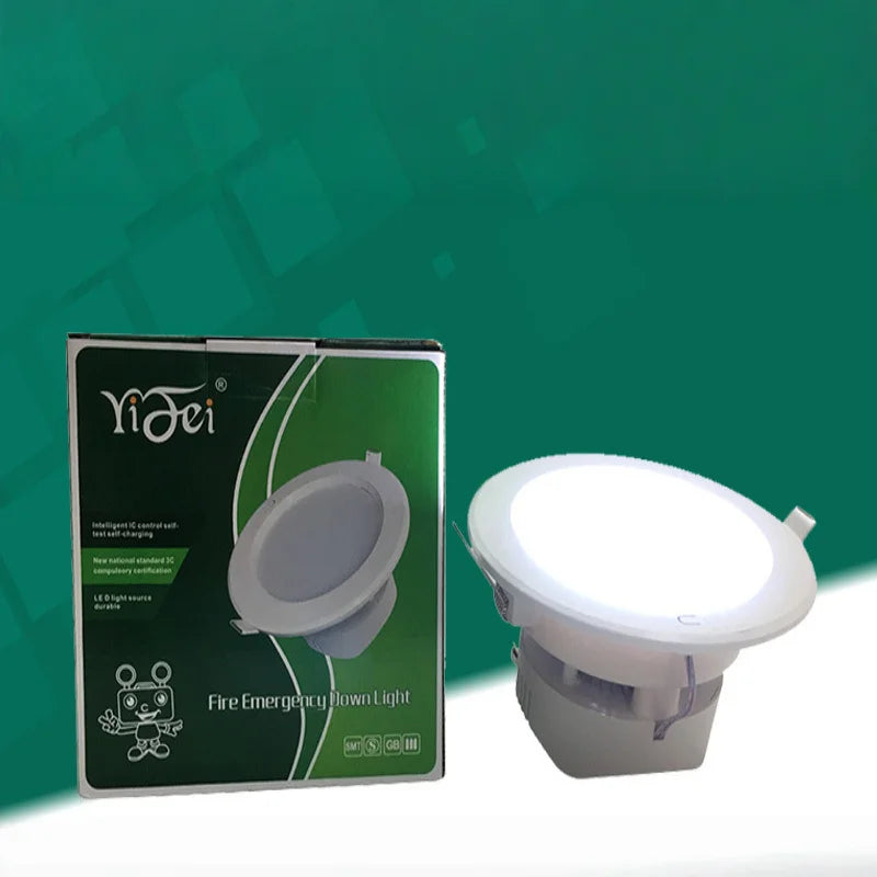 LED Emergency Downlight Battery Backup 90min Recessed Ceiling