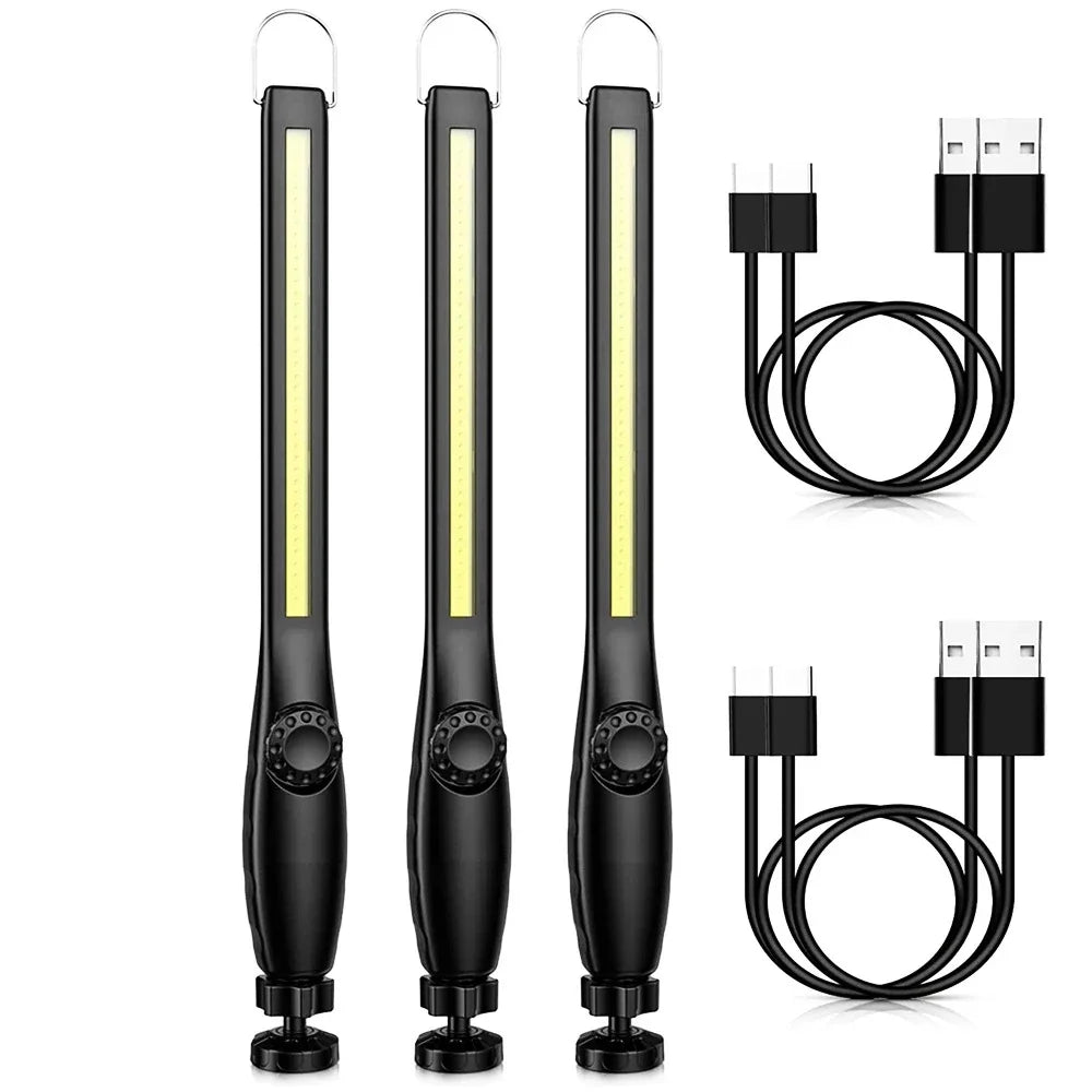COB LED Magnetic Work Light USB Rechargeable 700 Lumen Torch