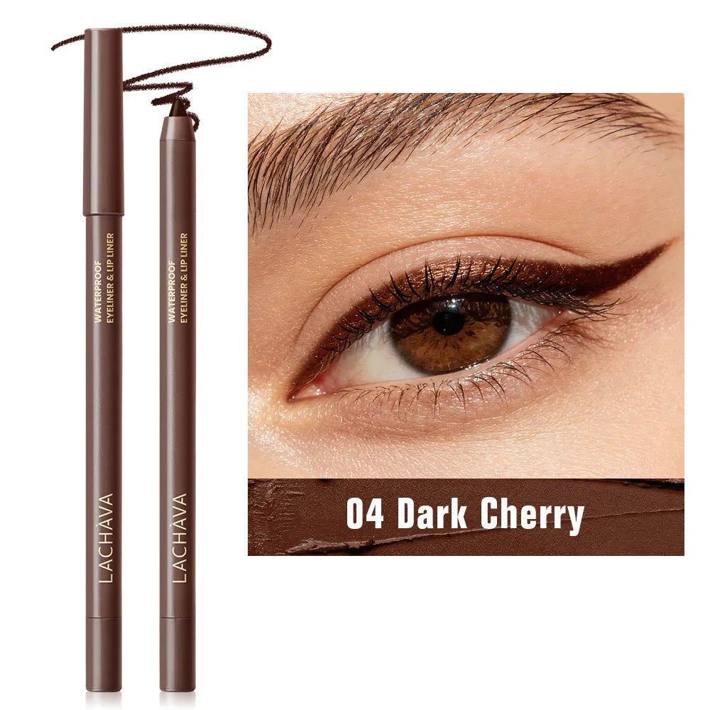Waterproof Black Brown Eyeliner Gel Pencil Lipliner Multi-purpose Oasis Select 04 1.8g