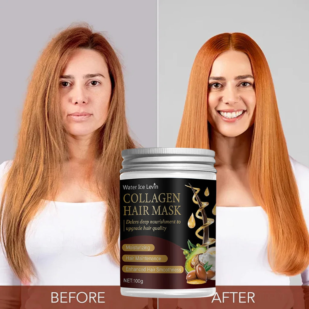 Collagen Hair Mask with Argan & Coconut Oil | Deep Nourishment Deep Conditioning Mask Oasis Select