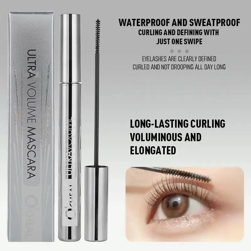 OCHEAL Waterproof Mascara – 2mm Micro Brush, Volume & Curl
