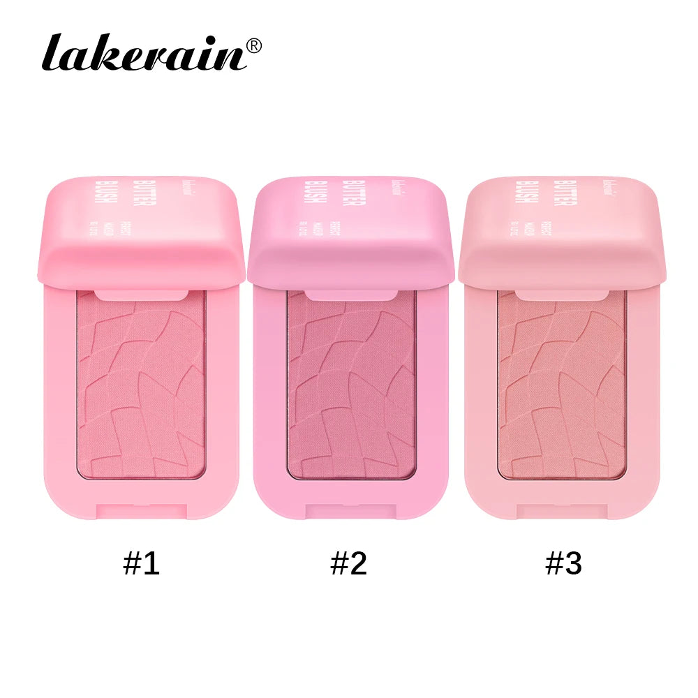 Makeup Powder Blush Waterproof And Sweat-proof High Pigment Long Lasting Pink Cream Blush Cosmetics Palette Powder Korean Makeup Oasis Select 3 Colors