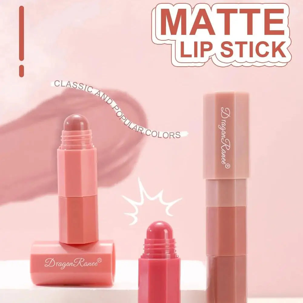 Dragon Ranee Velvet Matte Lipstick 4-Color Mini Set | Waterproof