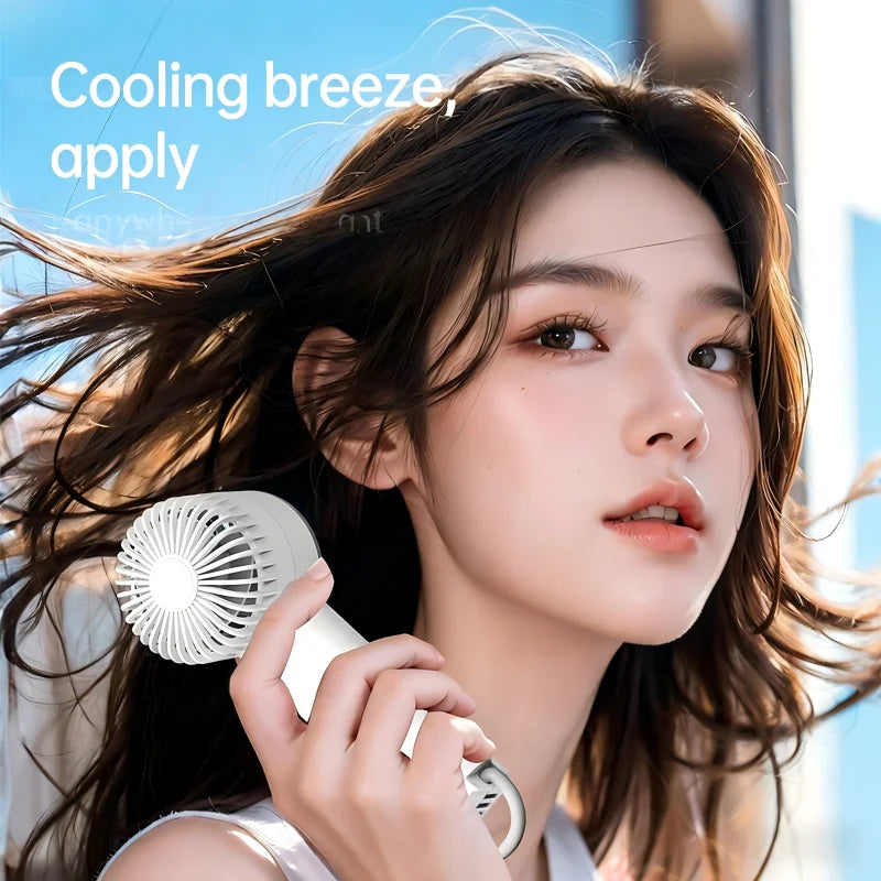New Handheld Mini Fan Portable Semiconductor Ice Cooling Fan Mini Portable Handheld Cooling Fan For Home Office Travel Oasis Select