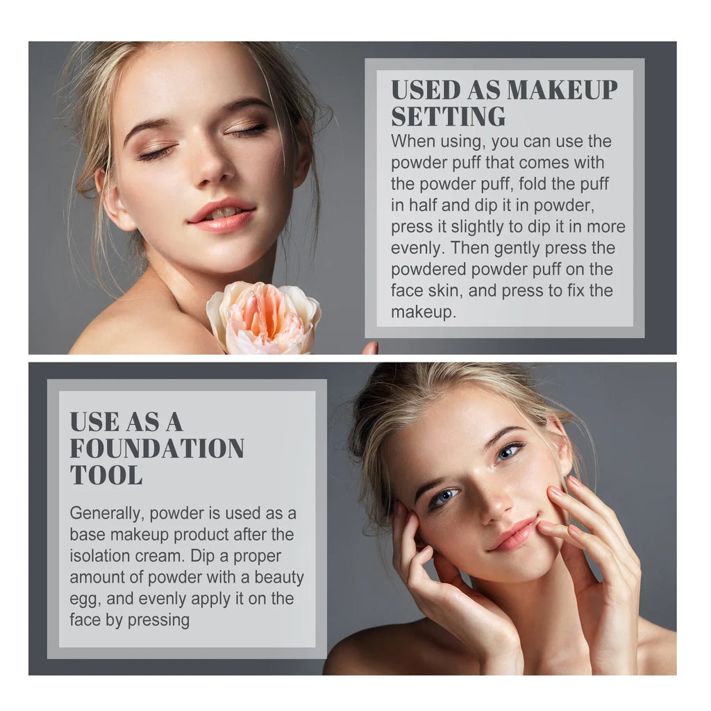 Matte Setting Pressed Powder – Oil Control, Full Coverage, All Skin Face Setting Powder Oasis Select