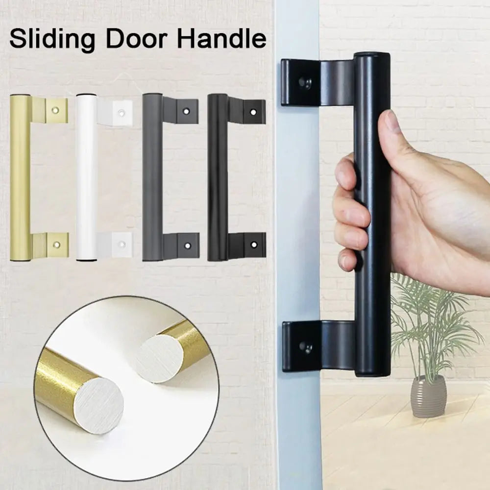 Aluminium Alloy Sliding Door Handle – Punch-Free Drawer Pull