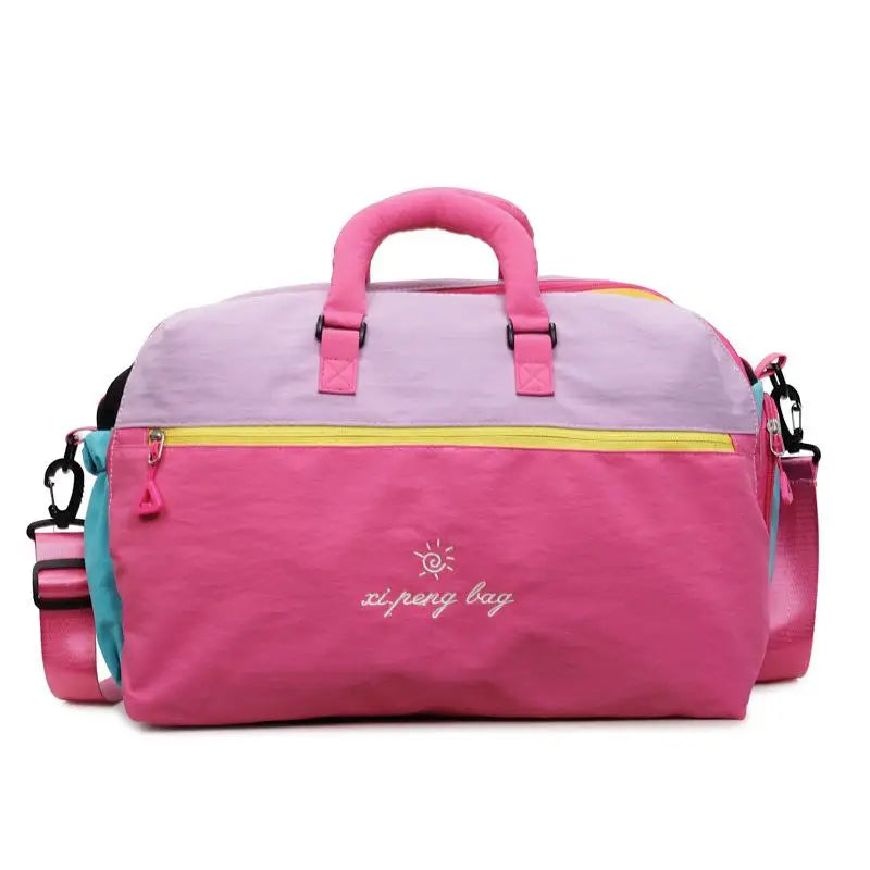 Large Colorful Waterproof Duffel Bag for Travel & Gym