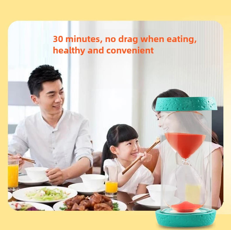 Hourglass Timer Child-resistant and Creative Birthday Gift Time: 30/60 Minutes Sand Flow Bottle Ornament Oasis Select